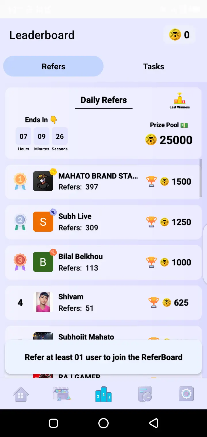 Screenshot of Diamond Wala App